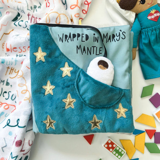 Wrapped in Mary’s Mantle Quiet Book - Shepherd Me Shop