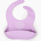Meal Blessing Silicone Bib: Purple - Shepherd Me Shop