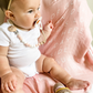 Guardian Angel Baby Swaddle: Pink