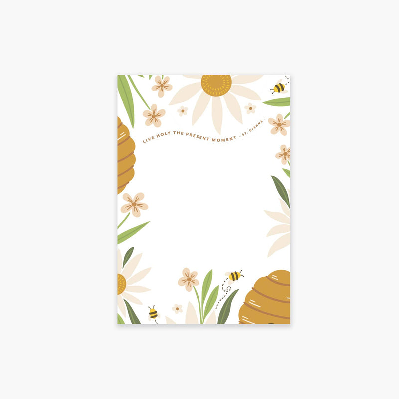 Live Holy The Present Moment Notepad - Shepherd Me Shop