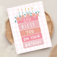 God Bless You On Your Birthday Greeting Card - Shepherd Me Shop