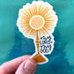 My Lord & My God Monstrance Sticker