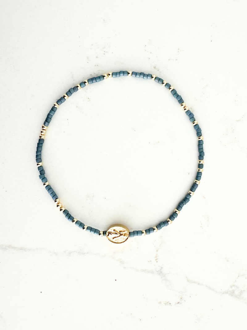 Divine Mercy Bracelets: Ocean Blue