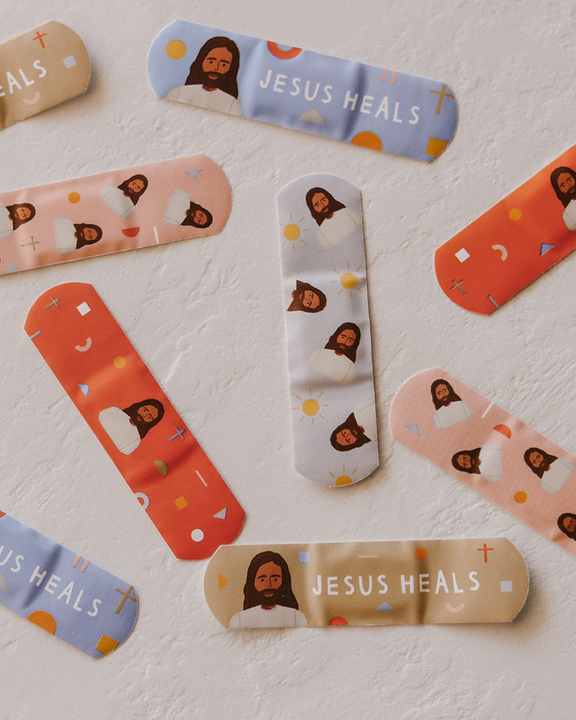 Jesus Heals Bandages - Shepherd Me Shop