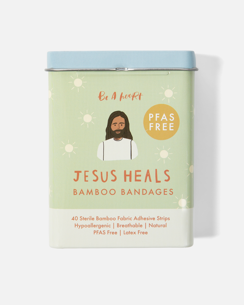 Jesus Heals Bandages – Bamboo & PFAS Free