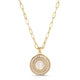 Classic Mother Mary Necklace: Gold