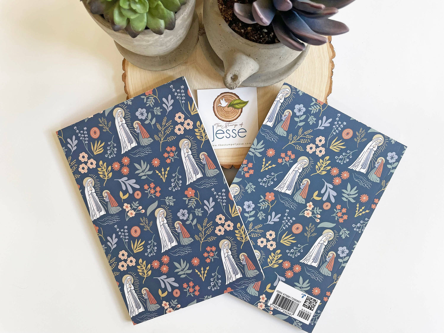 Our Lady of Lourdes Catholic Notebook & Prayer Journal - Shepherd Me Shop