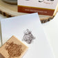 Sacred Heart of Jesus Rubber Stamp