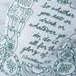 For the Glory of God Scripture Tea Towel
