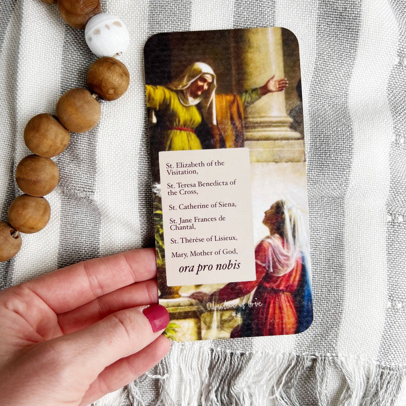 Litany of Friendship Prayer Card - Shepherd Me Shop