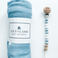 Guardian Angel Baby Swaddle: Blue