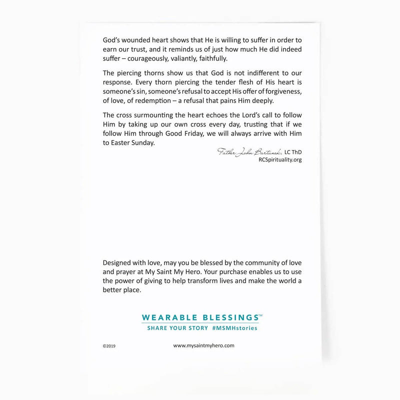 Sacred & Immaculate Heart Pin