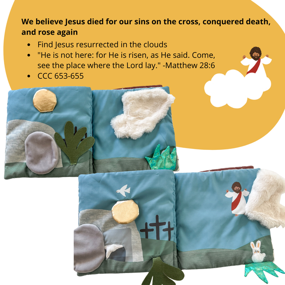 Where Is Jesus Quiet Book - Shepherd Me Shop