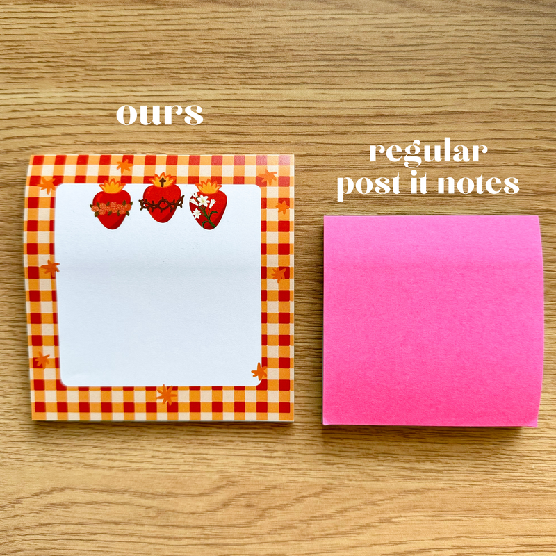 Holy Hearts Sticky Notes