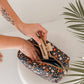 Catholic Quilted Cosmetic Toiletry Bag