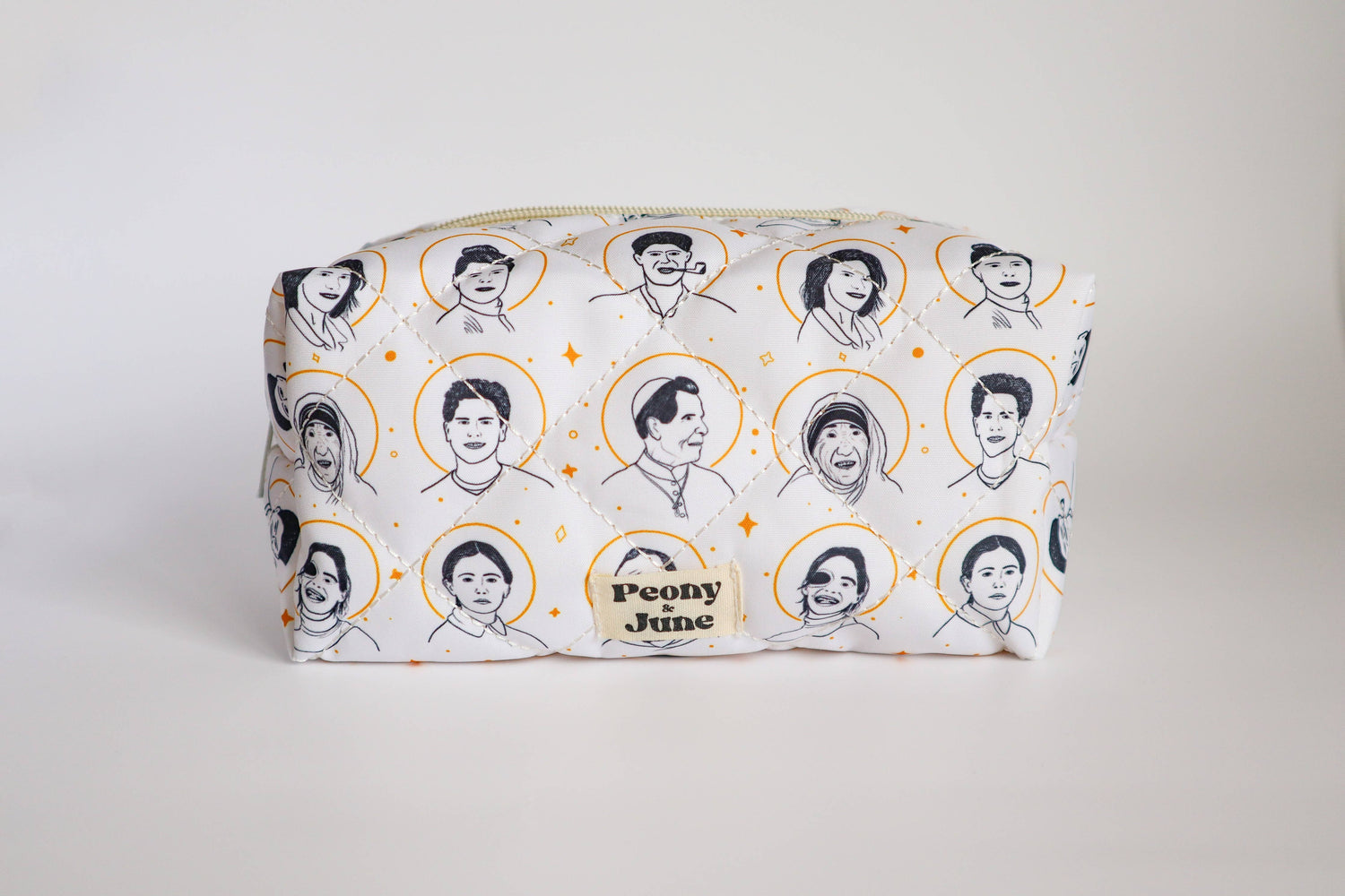 Saints Quilted Pouch