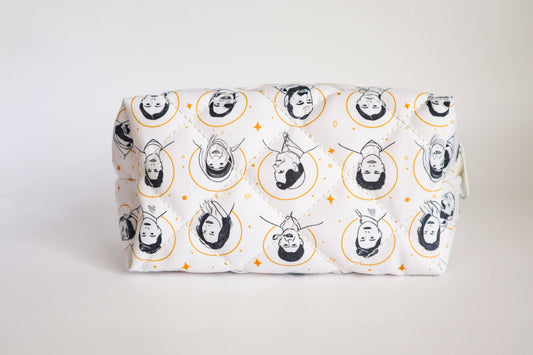 Saints Quilted Pouch