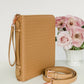 Bible Cover Crossbody: Caramel