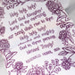 Holy, Holy, Holy! Hymn Tea Towel