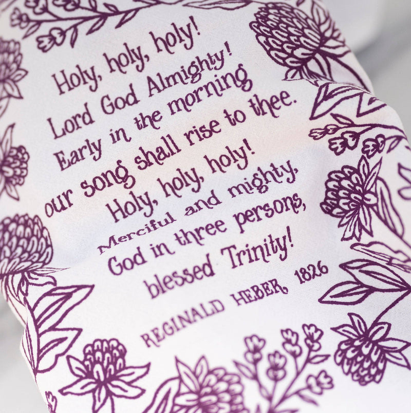 Holy, Holy, Holy! Hymn Tea Towel