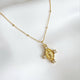 Camila Religious Cross Necklace Gold Filled