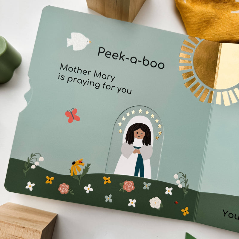 Peek-a-Boo Saints Board Book - Shepherd Me Shop