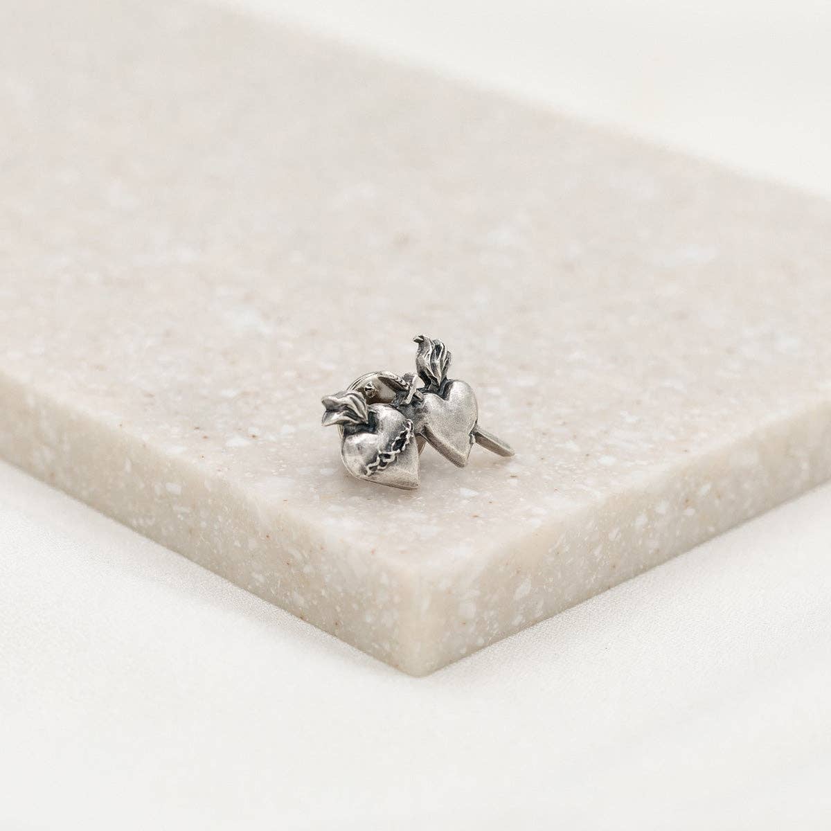 Sacred & Immaculate Heart Pin