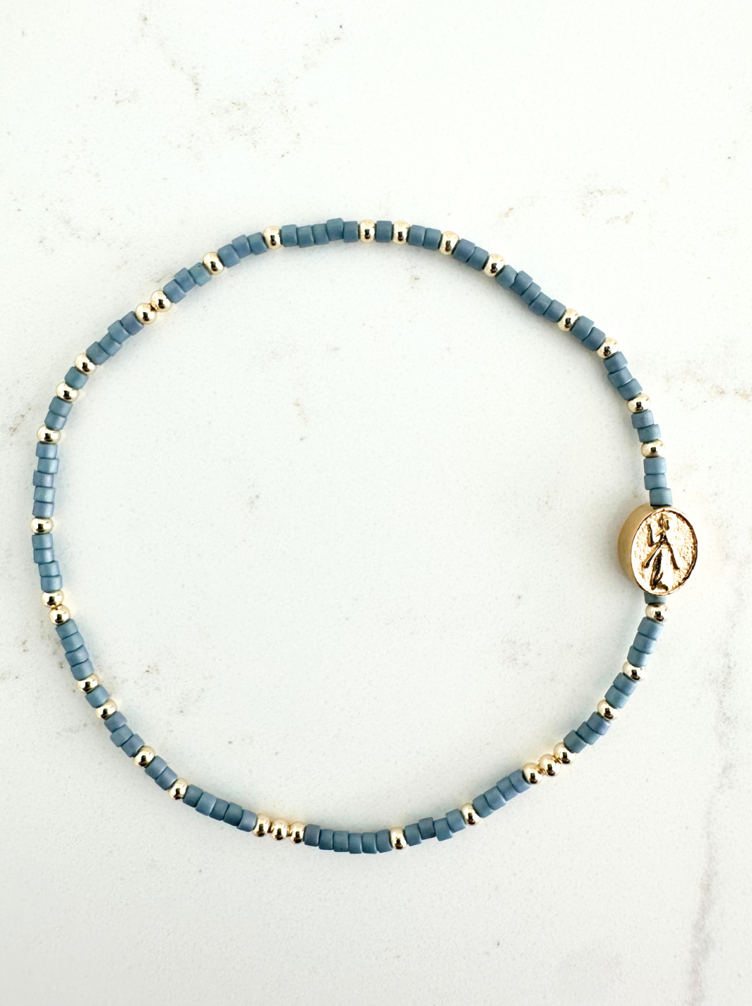 Divine Mercy Bracelets: Ocean Blue