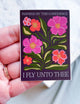I Fly Unto Thee, Memorare Sticker