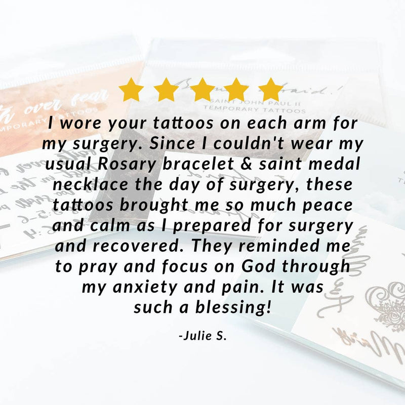 "Behold Collection" Temporary Tattoos: 1 Pack