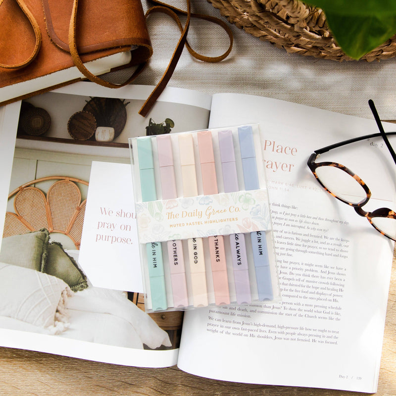 Muted Pastel Bible Highlighters - Shepherd Me Shop