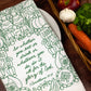 For the Glory of God Scripture Tea Towel