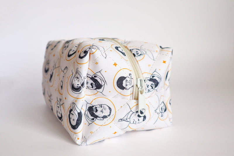 Saints Quilted Pouch