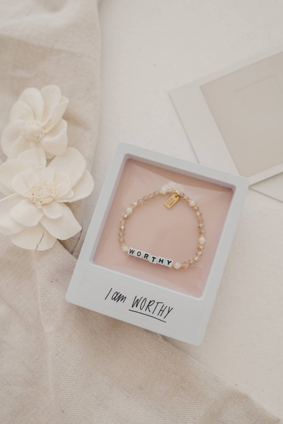 Worthy Beaded Bracelet - Shepherd Me Shop