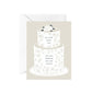 Catholic Wedding Cake Card