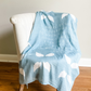 Guardian Angel Baby Swaddle: Blue
