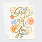 God's Got You Greeting Card - Shepherd Me Shop