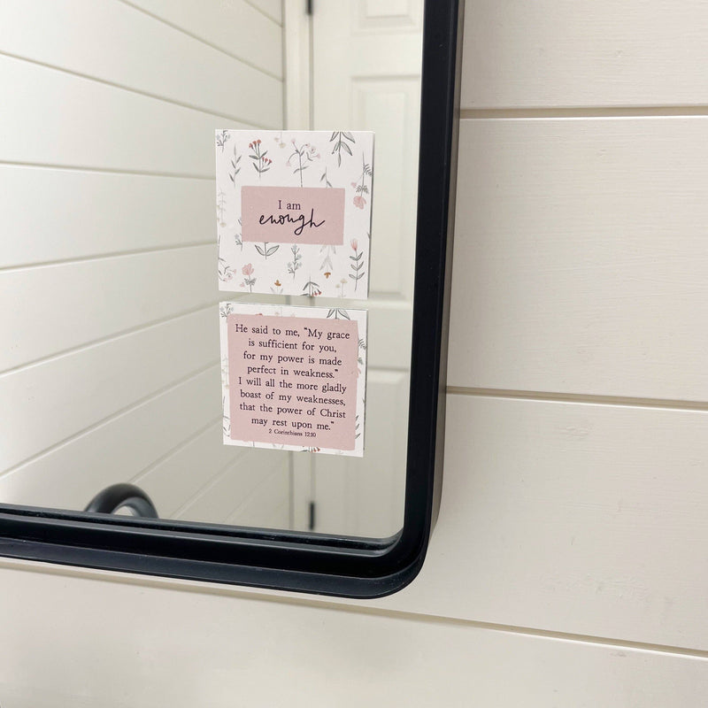 Woman of Worth Cling Affirmations - Shepherd Me Shop