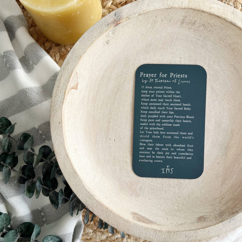 Prayer for Priests Prayer Card