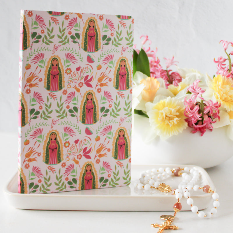 Our Lady of Guadalupe Catholic Notebook & Prayer Journal - Shepherd Me Shop