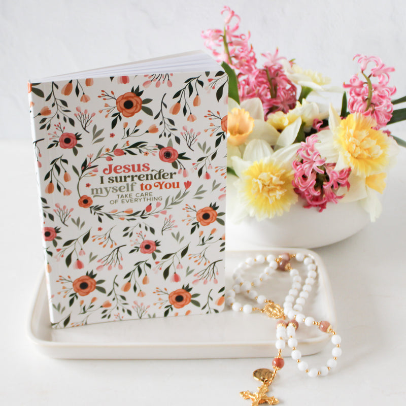 Jesus, I Surrender Catholic Notebook & Prayer Journal - Shepherd Me Shop