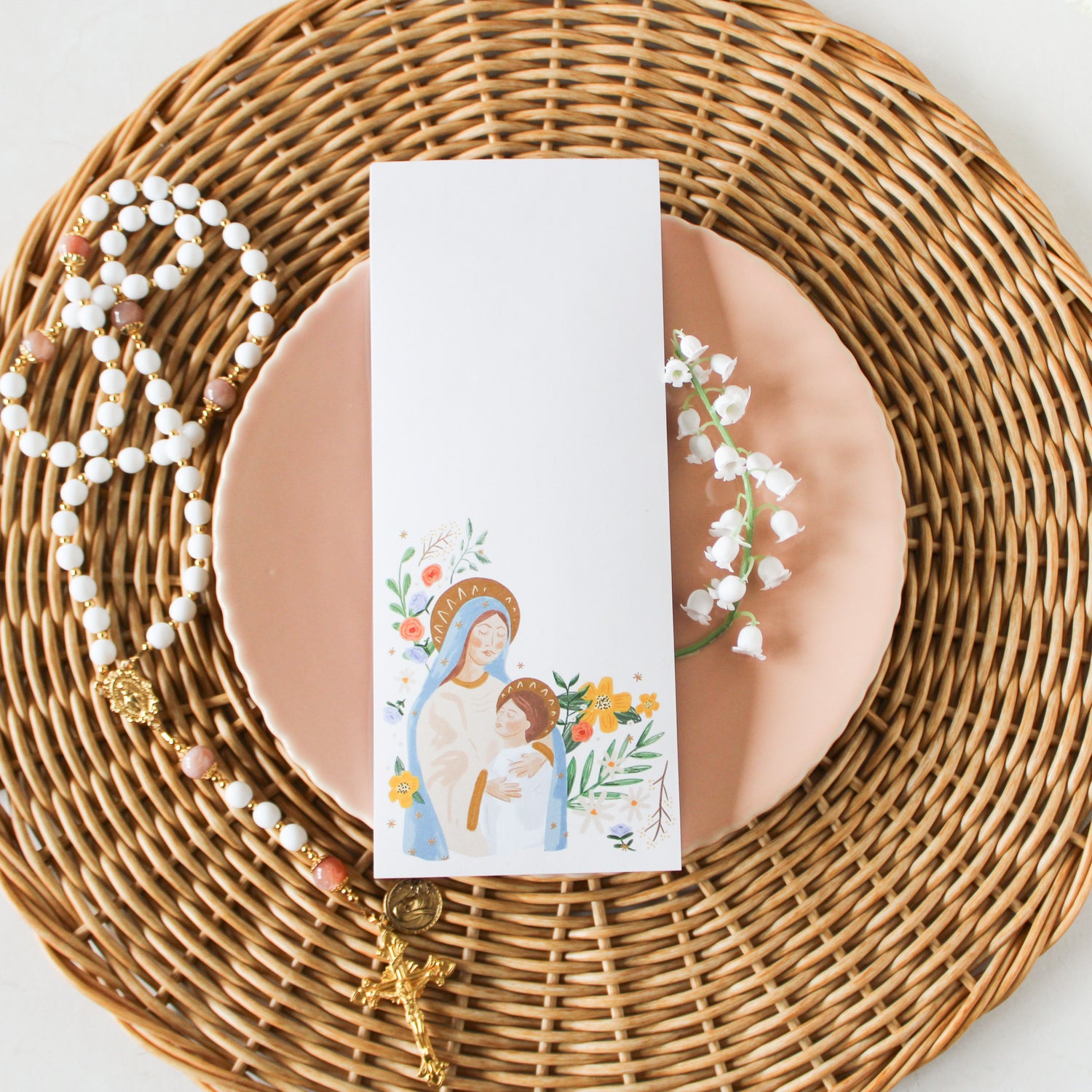 Madonna and Child Notepad - Shepherd Me Shop