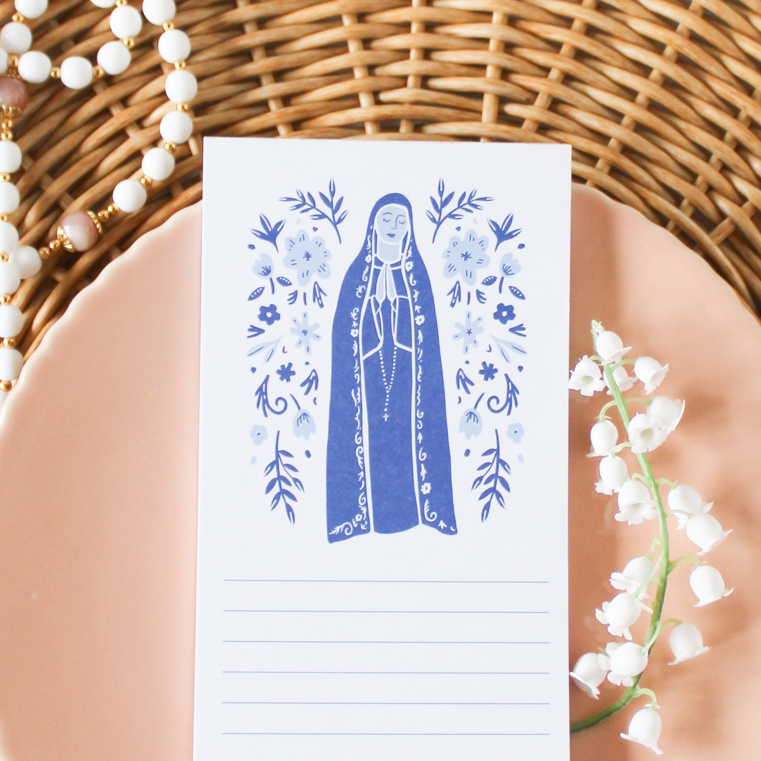 Marian Notepad - Shepherd Me Shop