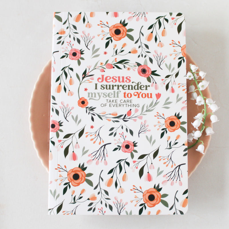 Jesus, I Surrender Catholic Notebook & Prayer Journal - Shepherd Me Shop
