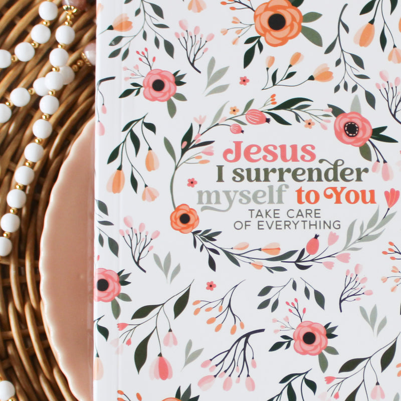 Jesus, I Surrender Catholic Notebook & Prayer Journal - Shepherd Me Shop