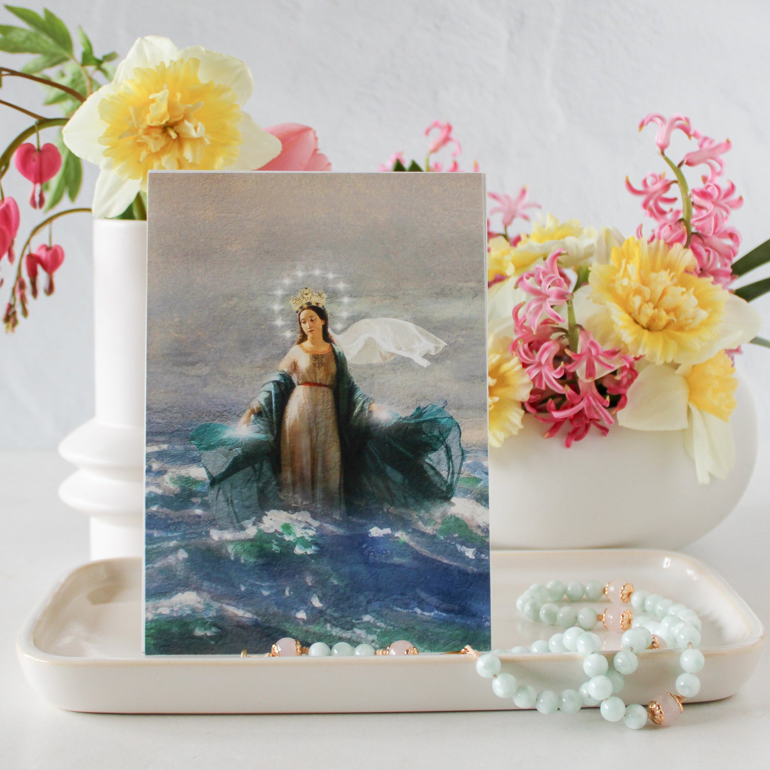 Stella Maris Catholic Art Print – Our Lady Star of the Sea - Shepherd Me Shop