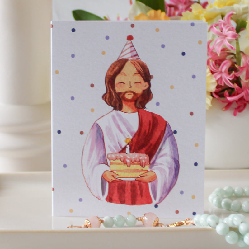 Birthday Jesus Greeting Card - Shepherd Me Shop