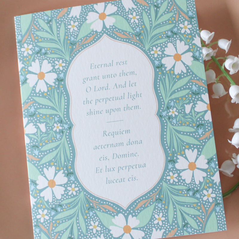 Eternal Rest Sympathy Card - Shepherd Me Shop