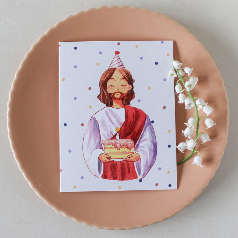 Birthday Jesus Greeting Card - Shepherd Me Shop