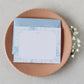 Catholic French Toile, Stationery Set, Pack of 10: Blue - Shepherd Me Shop